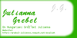 julianna grebel business card